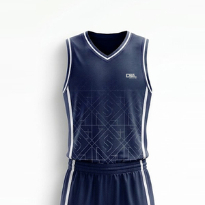 Tenue de basketball haut de gamme respirante : maillot et short personnalisables pour entraînement et tournoi - Product Image 5