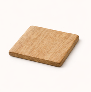 Wholesale Custom Logo Square Wooden <b>Coasters</b> Natural Beech Wood <b>Drink</b> Mats Heat Resistant Eco-Friendly Table Decor <b>For</b> Hotel Mat - Product Image 2