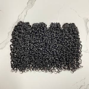 Top qualité 100% extensions de cheveux humains non transformés cuticule aligné AFRO bouclés tissage de cheveux vierges pour les femmes noires - Product Image 3