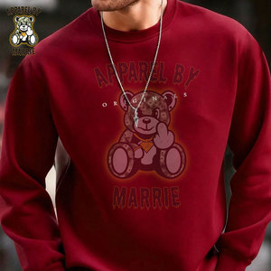 Sudadera de alta calidad OEM para hombre, estilo urbano, 100% algodón, corte regular, moderna, de peso medio y transpirable. - Product Image 5