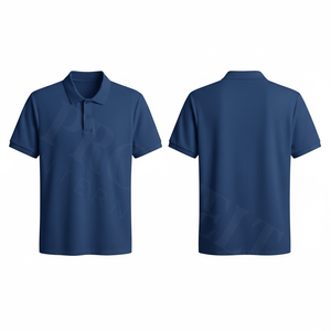 Chemise polo en coton et polyester légère pour homme, qualité supérieure, vêtements décontractés, confortables et élégants, vente en gros - Product Image 2
