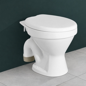 Inodoro Clásico S&P E.W.C de Una Pieza Moderno para Baño con Drenaje de Pared S-Trap/P-Trap - Product Image 2