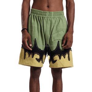 New Addition <b>Mens</b> <b>Patch</b> Embroidery High Quality Custom Designed Regular Fit 100% Cotton Solid <b>Shorts</b> 2025 Summer - Product Image 1