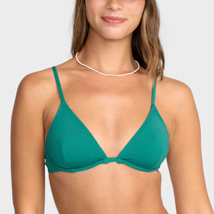 Conjuntos de bikini de 2 piezas para mujer, hechos con tela de poliéster, modernos y de color liso. - Product Image 4