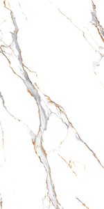 Modernos Azulejos de Porcelana Royal Statuario para Piso y Pared, Acabado Mate, Resistentes al Ácido, Aislamiento Térmico, 8.5mm de Grosor, Antideslizantes, para Interiores - Product Image 6