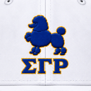 Casquette Snapback Personnalisée Femme Sigma Gamma Rho, Chapeau de Baseball Brodé Lettres Grecques Sororité, Visière Plate Réglable, Décontracté, Vente en Gros - Product Image 6