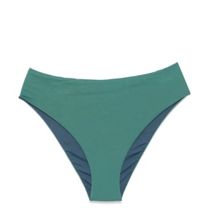 Ensemble de maillot de bain sportif 2 pièces OEM durable, soutien-gorge sans bretelles et culotte, 100 % coton, séchage rapide, respirant, imprimé écologique - Product Image 2