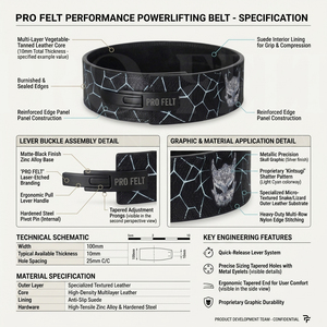 Adjustable Custom Size Lever Buckle Weightlifting <b>Belt</b> Heavy Duty Leather Powerlifting Fitness 4 Inch Wide Back Support <b>Belt</b> - Product Image 2