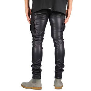 กางเกงหนังคุณภาพสูง กันน้ำ กันลม ทนทาน ทรงเข้ารูป แฟชั่นสำหรับกิจกรรมกลางแจ้ง - Product Image 4