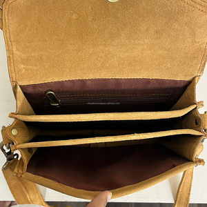 2025 Trendy Brand Women's Shoulder Bag High Quality Cowhide Suede Leather Handbags Genuine Leather Crossbody Bag for Young Girls - Product Image 6