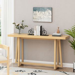 Elegante Mesa Consola Rectangular de 59.84 Pulgadas para Entrada, Patio, Pasillo y Sofá con Construcción Robusta - Product Image 2