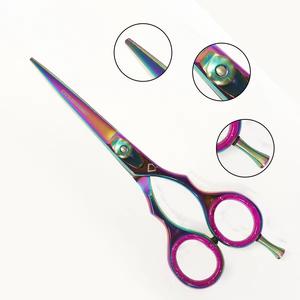 Ciseaux de coiffure professionnels MORJE, lame en acier inoxydable, manche long, pour droitiers, pour salon de coiffure - Product Image 6
