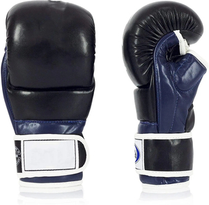 Gants de combat MMA professionnels en cuir véritable, gants de frappe pour sac de frappe lourd, gants de sparring MMA, équipement de boxe, gants d'entraînement personnalisés - Product Image 4