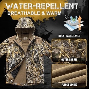 Chaqueta de caza de invierno duradera y aislada para condiciones climáticas extremas de frío. - Product Image 3