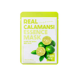Mascarilla Facial Farmstay Real Calamansi Essence (10 Unidades) Blanqueadora con Vitamina C como Ingrediente Principal - Product Image 1