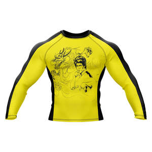 Factory-Made Lightweight Men's Rash Guard Latest Collection Full <b>Sleeves</b> Regular Length Breathable UPF50+ Anti-Bacterial on Sale - Product Image 1