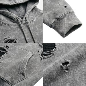Sweat à capuche pour homme 2026, design uni sur mesure, 100 % coton, avec poche avant, pour un usage décontracté en hiver, en vente en ligne - Product Image 5