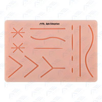 Kit complet de formation aux sutures chirurgicales en acier inoxydable, instruments médicaux pour étudiants, ressources pédagogiques pour les soins infirmiers et la santé
