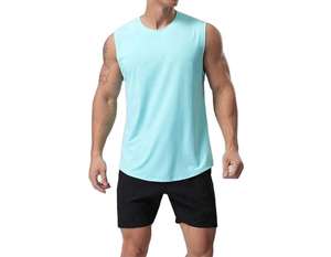 Débardeur de sublimation pour homme à prix abordable, respirant, avec logo personnalisé, couleur au choix, confortable, style décontracté, au meilleur design. - Product Image 4
