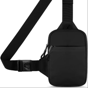 Mini Bolso Bandolera, Bolso de Pecho con Doble Bolsillo, Resistente al Agua, para Hombres y Mujeres, para Correr y Viajar - Product Image 1