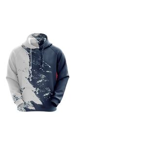 Sudaderas y sudaderas con capucha para hombre de alta calidad al por mayor, impresas por sublimación, 100% poliéster, estilo francés, con logotipo personalizado. - Product Image 1