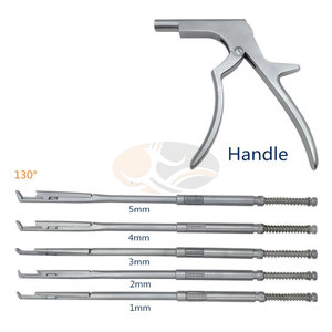 Ensemble de Rongeurs Kerrison Rotatifs Manuels en Acier Inoxydable de Haute Qualité – Instruments Chirurgicaux Orthopédiques Vétérinaires pour la Précision Osseuse - Product Image 3