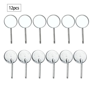 BAFA SURGICAL INSTRUMENTS Espejo Bucal Dental 5 #   Espejo dental antivaho de superficie frontal, 2,2 cm de diámetro, agarre ergonómico negro - Product Image 2