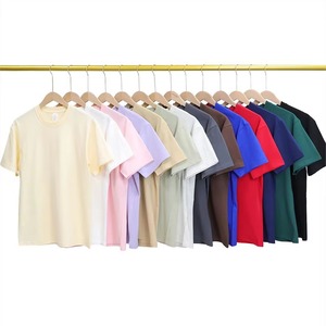 Camiseta Unisex Extra Grande de Algodón Crema, Manga Corta, Cuello Redondo, Estilo Casual, Color Sólido - Product Image 4