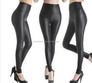Leggings sexy personnalisés pour femmes, coupe ajustée, taille mi-haute, 100% nylon imperméable, style streetwear, avec broderie, pantalon d'hiver - Product Image 6