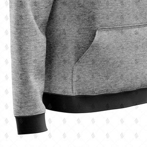 Nueva Llegada Sudadera con Capucha Casual de Invierno para Hombre, Estampado Personalizado, 100% Algodón Tejido, Teñido Liso, Transpirable, de Secado Rápido y Antipilling - Product Image 6