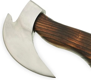 Hache à pizza artisanale en acier inoxydable, coupe-pizza, hache de survie extérieure, haches pour usage hôtelier, vente en gros, EDC, fournisseur OEM en vrac, USA, UE - Product Image 2