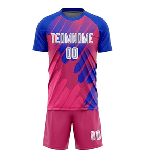 ชุดฟุตบอลโพลีเอสเตอร์ เสื้อฟุตบอลผู้ใหญ่ ระบายอากาศได้ดี ชุดฟุตบอลหลากสี - Product Image 3