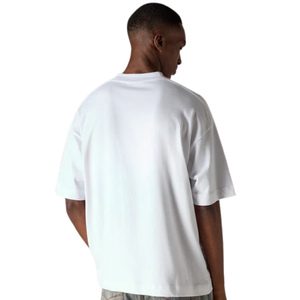 Camiseta de algodón oversize para hombre, estilo streetwear, con logo minimalista en el pecho, manga corta, informal, a la moda, OEM - Product Image 6