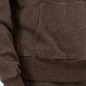 Sweat-shirt à capuche en polaire pour homme, 100 % polyester, couleur unie, coupe classique, décontracté, avec poche, pour l'hiver, anti-boulochage - Product Image 3