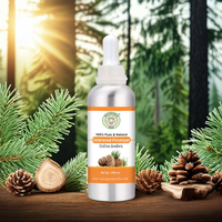 Huile essentielle de bois de cèdre rectifiée de qualité thérapeutique pure 100% pour le fournisseur en gros en vrac d'aromathérapie