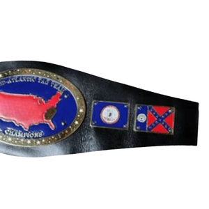 Cinturón de Campeonato de Lucha Libre Personalizado Premium Mid-South, Trofeo Personalizado de Alta Calidad para Coleccionistas - Product Image 4