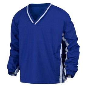 Chaqueta Cortavientos con Rayas de Colores Personalizados, de Secado Rápido, Lavable, Transpirable, Impermeable, con Forro de Malla, Cremallera Lateral y Cordón Ajustable - Product Image 1