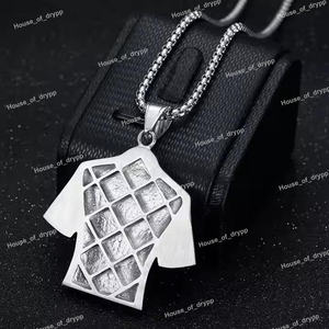 Collar con Colgante de Número Siete, Estilo Hip Hop, Joyería Única con Acabado en Plata 925 - Product Image 2