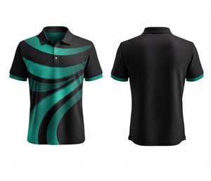 High Quality Dye Sublimation Polo Shirt Custom Sports Apparel & Breathable Design for Men Women Youth Quick-Dry Dry-Fit Active - Product Image 4
