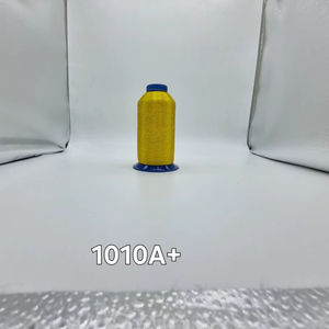 ด้ายเงินเมทัลลิกแบบยืดหยุ่น 110 เดนิเยร์ 3800 เมตร ยี่ห้อ SHREE VIDHATA รุ่น 1010A+ ชนิด MX สำหรับงานปักในอุตสาหกรรมสิ่งทอ - Product Image 1