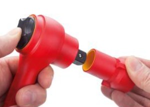 Manivela de Trinquete Reversible Aislada VDE-GS de 3/8" y 100 mm de Longitud, 72T - Product Image 5