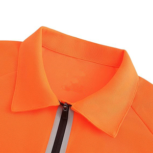 Nouveau polo de sécurité réfléchissant à manches courtes de haute visibilité, personnalisé, de haute qualité, 100% polyester, à séchage rapide - Product Image 2