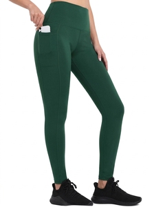 Women Gym <b>Leggings</b> With Phone Pocket High Waist Custom Workout Yoga Fitness Pants Private Label Activewear - Product Image 2