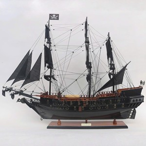 MÁS VENDIDO - PERLA NEGRA - Maqueta de madera del barco pirata - Product Image 1