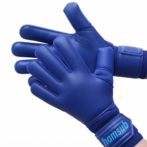 Gants de gardien de but pour adultes et jeunes, protection des doigts, paume en latex antidérapante, gants de football pour gardien de but, logo personnalisé - Product Image 1