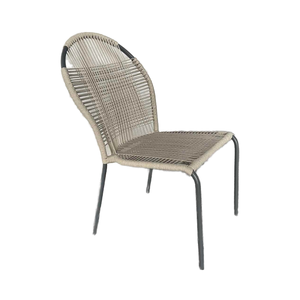 Durable Portable Steel Outdoor Dining <b>Chairs</b> Modern Waterproof Seating for <b>Garden</b> Cafes Restaurants Hotels Villas Made Vietnam - Product Image 2