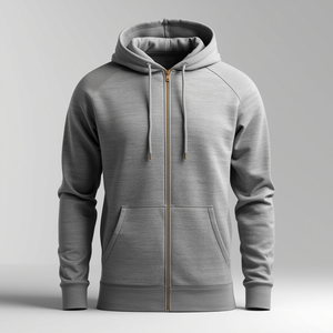 Sudadera con Capucha de Forro Polar de Poliéster/Nylon Ultra Pesado de 1000 GSM para Invierno, Bordada, con Personalización OEM ODM - Product Image 5