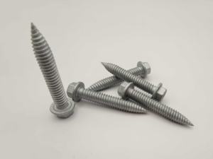 Sujete acero inoxidable 304 aleación de acero M6x38mm tornillo hexagonal bimetálico tornillo autorroscante autoperforante endurecimiento de alta frecuencia - Product Image 4