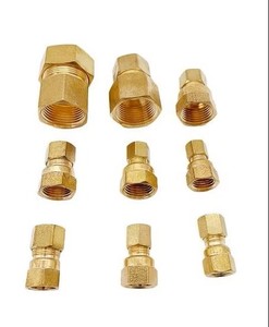 Connecteur femelle à compression en laiton sans plomb forgé à chaud, résistant à la corrosion basse pression - Product Image 3