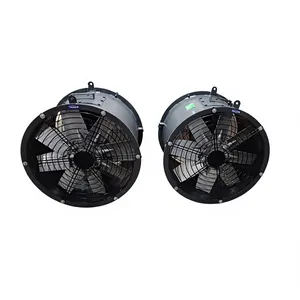 Ventilador Axial Industrial para Ductos, Aspas de Aluminio, Alto Flujo de Aire, Motor de Cobre, Resistente y Duradero, Rodamientos de Bolas de Acero, ODM - Product Image 3